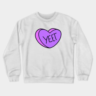 Purple Heart Yeet Crewneck Sweatshirt